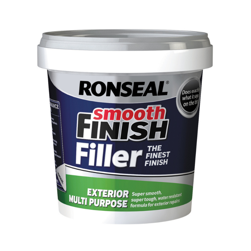 Ronseal Smooth Finish Filler Exterior Multi Purpose 1.2kg Mahoneys